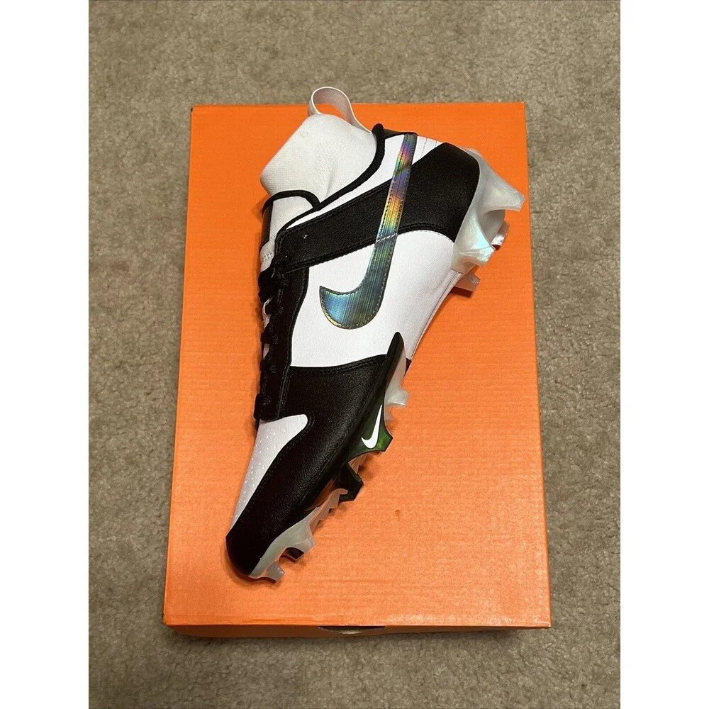 Men’s Size 11.5 Nike Vapor Edge Dunk Football Cleats Panda DZ4890-001 RARE